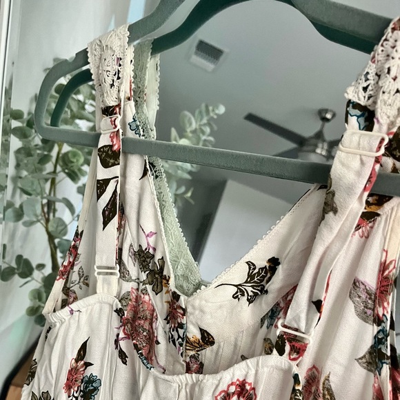 Flowy Floral Summer Tank Dress - Picture 5 of 7